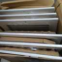 6 Pack Wall Vent Covers Interior Size 14 X 8 Inch, White Steel