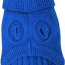 Tangpan Turtleneck Classic Straw-Rope Pro Pet Dog Sweater Apparel (Dark Blue,S) (Small (Pack of 1))