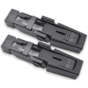 2pcs Front Windshield Wiper Blade Arm Lock Retaining Clip For BMW 5 E39 Audi A4 B6 8E/8H Peugeot 607 OE# DKW100020 Car Replacement
