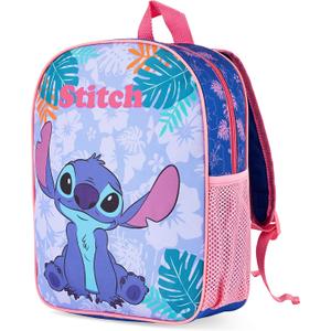 Disney Stitch Mini Backpack Girls Toddlers 12x9 Preschool Kindergarten Daycare Backpacks School Supplies Gifts for Girls (Stitch)