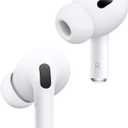 Apple AirPods Pro (2nd Generation) Wireless Ear Buds with USB-C Charging, Up to 2X More Active Noise Cancelling Bluetooth Headphones, Transparency Mode, Adaptive, Personalized Spatial Audio, White