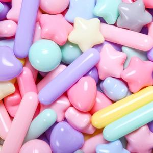 STARBOLO Ball Pit Balls for Toddlers - Macaron Ball Pit Balls Crush Proof Plastic Toy Balls for Toddlers Ball Pits, Baby Pool Water Toys,Ball Pit Play Tent,200pcs(Macaron)