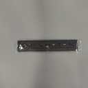 Dual Motor Emblem Badge Sticker Plaid Decor Letters Compatible with Tesla Model 3 Y X S Accessories (Matte Black-Red Line)