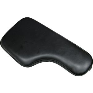 TAGAC010022 Wheelchair Half Lap Tray, Black Padded Vinyl, Flip-Up Hardware, Right, TAG010022