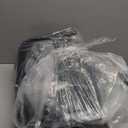 230L (60 Gal) Extra Large Fashion Laundry Sorter 3 Section with Lid, Rolling Laundry Basket Hamper with Handle, Laundry Organizer Storage Cart with Sturdy Metal Frame for Laundry Room, Hotel, Grey