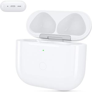 Replacement Charging Case for AirPods 4th Generation with Type-C Charging Port, Compatible with AirPod 4 Gen Charging Case, with Blue-Tooth Sync Button, No Earbuds (C-Port)