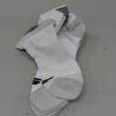 Skechers Men's 3-pack Performance Golf Quarter Crew Socks, Odor Control & Mesh Ventilation (White) Size: 10-13