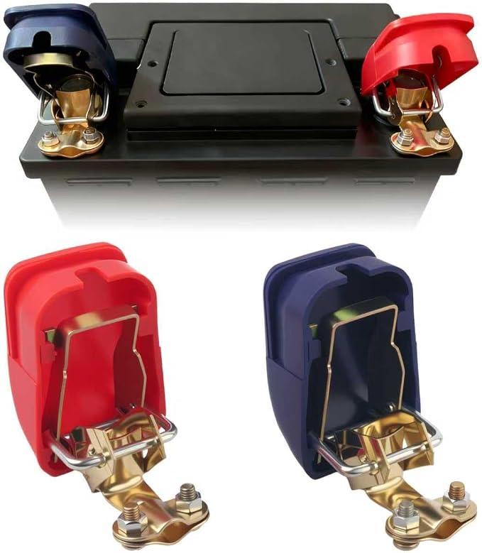 Battery Terminal Clamp Connectors Quick Release Isolator switch 12V 24V For Car Caravan Motorhome Boat