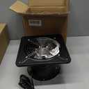 8 Inch Exhaust Fan with Speed Controller, 700CFM Wall Mount Exhaust Fan for Kitchen, Metal Ventilation Extractor Fan with Damper for Bathroom, Garage, Attic, Shop, Pet Room, Smoking Room, Basement
