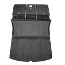 Cargo Liner Fits for Tesla Model Y 2020-2024 2025 5-Seat (Not for 7 Seat) All Weather Back Seat Cover Trunk Cargo Mat for Model Y Accessories (with Backrest Mat)