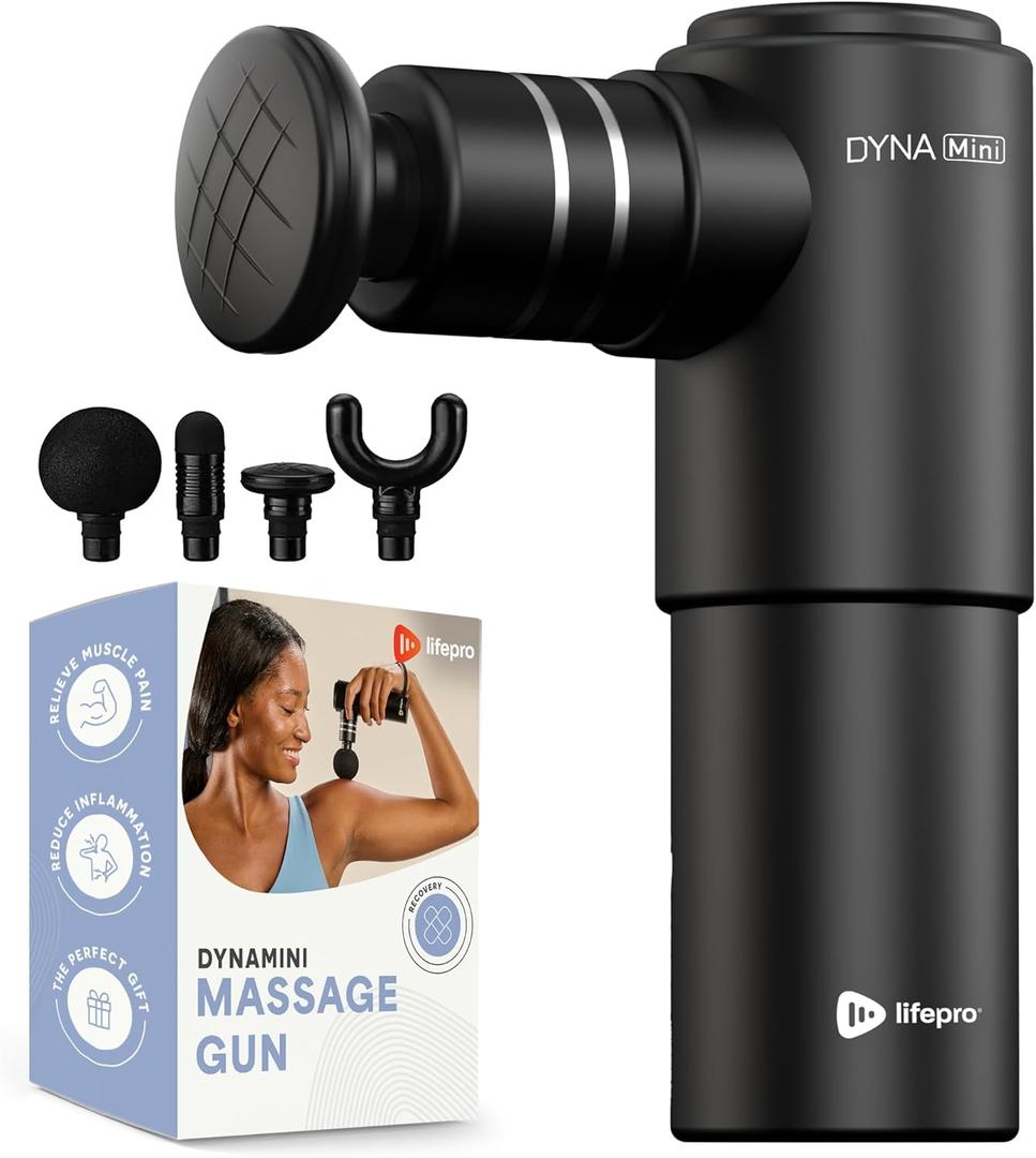 LifePro Percussion Massage Gun FSA HSA Eligible Deep Tissue Handheld Massager for Athletes  Muscle Recovery Tool for Men & Women  Quiet, Portable with Attachment Heads & Travel Case LifePro Percussion Massage Gun FSA HSA Eligible Deep Tissue Handheld Massager for Athletes  Muscle Recovery Tool for Men & Women  Quiet, Portable with Attachment Heads & Travel Case