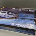 Rockville dB55 4000W 5-Channel 2-Ohm Car Amplifier, High-Speed MOSFET, Adjustable Crossover, LED, Remote Sub Control, Perfect for Car Audio and Subs