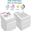 923e 923XL Ink Cartridges Compatible Replacement for HP 923 XL Fit for OfficeJet 8120 8122 8123 8124 8125 8130 8132 8124e Pro 8135e 8138e 8139e 8130e 8132e 8134e Printer with V25.2.1 Chip 2-Pack Black