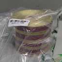 Ribbli Burgundy Velvet Wired Ribbon with Gold Sparkling Stripe 4 Inch Christmas Ribbon for Tree Gift Wrapping Wreaths Garland Topper Bows Crafts Home Decor -10 Yards