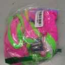 Blooming Jelly Women's Bikini Set Two Piece Swimsuit Triangle Top Crisscross Tie Back String Mid Rise Bottom Cheeky Bathing Suit (Hot Pink,X-Large)