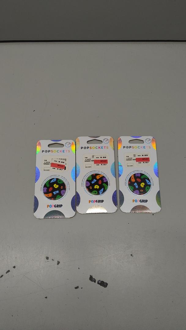 PopSockets Interchangeable Popgrip Stand 3 Pack