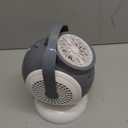 Rechargeable Bubble Machine - Auto 360 Rotation, 75 Tilt Range, 10 Large Wands - Bubbles Blower Maker for Kids, Toddlers, Outdoor Play, Wedding, Birthday, Parties, Gifts Toys for Boys, Girls (White)