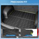 Xipoo Cargo Liner Compatible with 2022 2023 2024 2025 2026 Tucson Rear Trunk Mat Cargo Mat Trunk Liner Replacement for 2022 2023 2024 2025 2026 Tucson Accessories