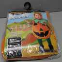 Spooktacular Creations Halloween Baby Pumpkin Costume with Green leaves for Toddler Kids Halloween Dress Up Pumpkin Party (Orange)