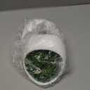 Der Rose 2 Packs Fake Hanging Plants Succulents with Strings Artificial Plants Indoor Outdoor for Boho Wall Decor (White)