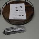 Lazy Susan Spice Rack Organizer - Rotating Turntable Height Adjustable for Kitchen Countertop Cabinet Pantry Seasoning Storage (2 Tier Round)