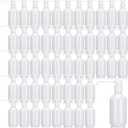 50 Pack Plastic Soap Dispenser Bulk Empty Pump Bottles Dispenser with Long Pump 10 oz Refillable Dish Soap Hand Washing Bottles Lotion Bottle for Kitchen Bathroom(White)