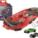 Carrera Speed Arena Police Chase - Portable Slot Car Race Track Includes 2 Cars - Battery-Powered Beginner Toy Racing Set for Kids Ages 3 Years and Up