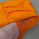 Vogueric Women's Bathing Suit Bottoms Full Coverage Ruched Bikini Tankini Bottom Swimsuit Brief M