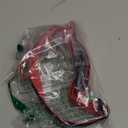 3 Colors 3 Sizes K.9 Service Dog Collar Tactical Collar Adjustable Nylon Basic Dog Collar with Reflective Patch for Small Dogs with 12.5"~15.5" Neck Girth (S, Red, Collar Only)