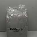 IR Imperial Rooms Sherpa Blankets Queen Size - Thick and Warm Blankets for Winter, Reversible Soft and Fuzzy Fluffy Queen Size Blanket for Bed, Light Grey, 90x90 Inches (Silver)