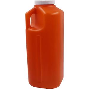 Healthstar 24 Hour Urine Collector Specimen Container 3,000 Milliliter | Leak Proof Screw Cap Lid, No Odor, Graduated Measuring, Durable - Amber Color