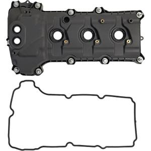 Engine Valve Cover Right Passenger Side w/Gasket for 2011-2019 Ford Explorer 2011-2012 F-150 2011 Edge Mustang Taurus Lincoln MKX 3.5L 3.7L Replaces # BR3Z6582G BR3Z-6582-C