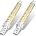 Bonlux R7S J118 LED Light Bulb, 118mm 10W T3 J Type Linear Double Ended Floodlight Bulb, Non-dimmable R7S LED Floor Lamp Daylight White 6000K for Work Light, Landscape Light -2Pack