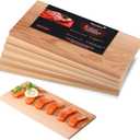 Grilling Planks, Easily Infuse Smoky Flavor into BBQ, Fish, Meat, Veggies, and More,Thick Barbecue Board Grilling Gift Idea (5.5"x11.5"-6 Pack)