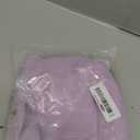 Quiet Ears for Dogs, Neck 14.96 Inch, Dog Ear Muffs Noise Protection Knitted Head Wrap Pet Hats for Medium to Large Pets(Light Purple)