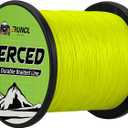 RUNCL Braided Fishing Line Merced, 1000 500 300 Yards Braided Line 4 8 Strands, 6-200LB - Proprietary Weaving Tech, Thin-Coating Tech, Stronger Smoother for Freshwater Saltwater (Hi-Vis Yellow)