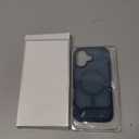 hitfine for iPhone 17 Case with Kickstand,[Compatible with Magsafe] Slim Translucent Matte,Military-Grade Protection & Anti-Yellowing,Magnetic Phone Case for iPhone 17,Blue