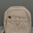 Montana West 3Pcs Anti Theft Backpack Purse for Women Small Quilted Backpack Set