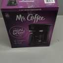 Mr. Coffee® 5-Cup Mini Brew Switch Coffee Maker, Black