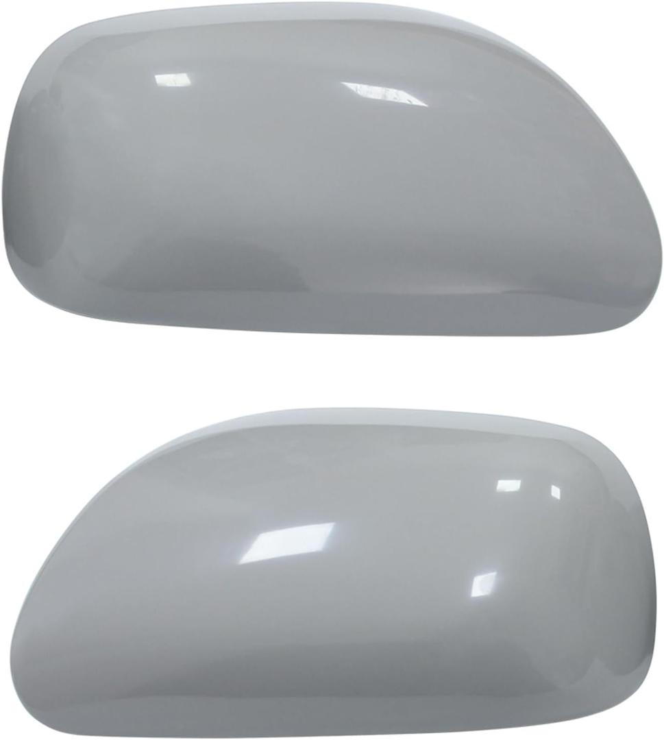 ApplianPar 2Pcs Gray Driver and Passenger Side Mirror Cover for Corolla 2007 2008 2009 2010 2011 2012 2013