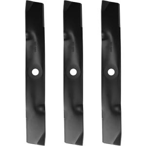 M143520 UC22010 54" Medium Lift Blades for John Deere JD ZTRAK Z375R Z525E Z535M Z540M X380 X390 GX255 GX335 GX345 LX280 X320 X340 X360 X500 EZtrak Z425 Z435 54 inch Deck Zero-Turn Mower, Black