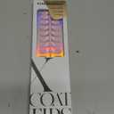 BTArtboxnails XCOATTIPS French Tip Press On Nails - Pink Glitter Base Short Almond Press On Nails, 96 Pcs Salon Quality Soak Off Soft Gel Nail Tips Extension in 16 Sizes