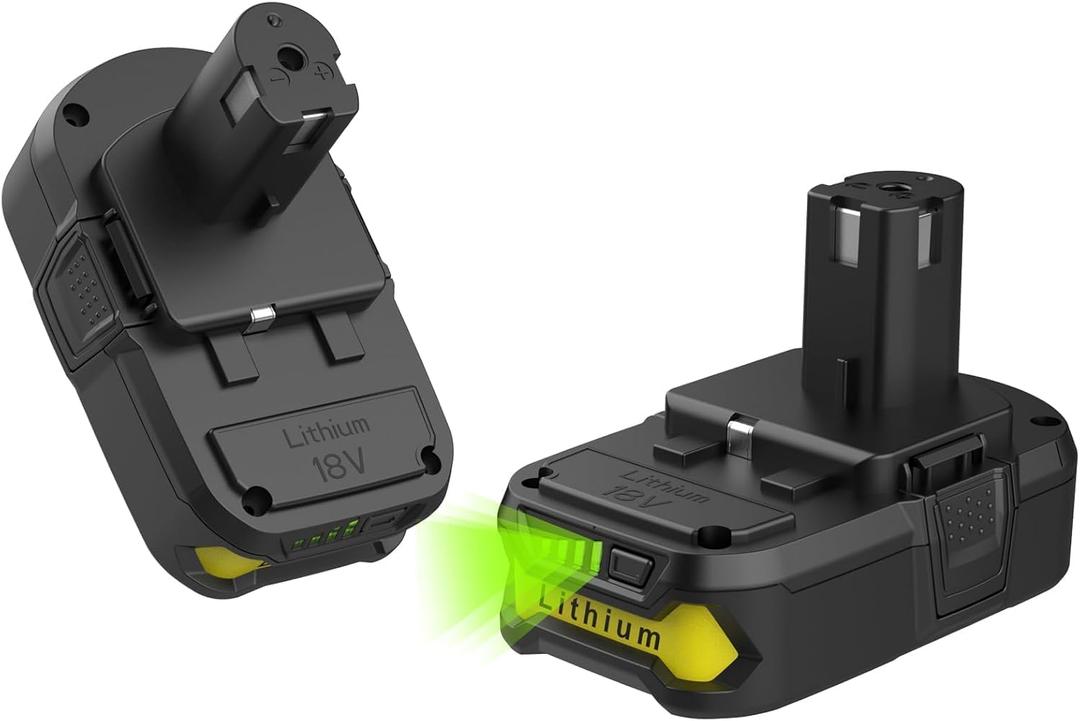 energup 2Pack 3.8Ah P102 18V Replace for Ryobi Battery, for 18-Volt ONE+ Lithium Battery P104 P105 P102 P103 P107 Cordless Tools Compatible with Ryobi Batteries 18v