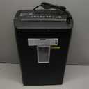 Bonsaii 12-Sheet Cross Cut Paper Shredder, 5.5 Gal Home Office Heavy Duty Shredder for Paper, Credit Card, Mail, Staples, with Transparent Window, High Security Level P-4 (C275-A)