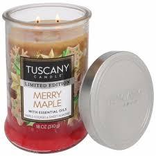 Tuscany Candle Merry Maple 18Oz