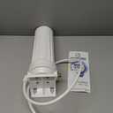 New Wave Enviro 10 Stage Water Filter, Inline Design, 800 Gallon Filter Life, Renter Friendly Water Filter, White Color