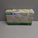 BRIO World Expansion Pack Intermediate - Works with All BRIO Train Sets - FSC-certified 16-Piece Wooden Train Tracks with Switches - Grow Existing Systems and Create Railway Empires - Kids Ages 3 & Up