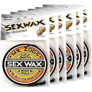 Sex Wax Air Freshener Coconut 9-pack