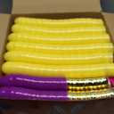 500 PCS Easter EggsPlastic 2.4" Bright Colorful Eggs with Golden Eggs, Easter Egg Fillers for Easter Egg Hunt Candy Filling Party Decorations and Kids Gifts