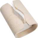 Travertine Stone Look Resin Tissue Box Cover Rectangular Decorative Tissue Holder Facial Paper Dispenser for Bathroom Living Room Bedroom Office Kitchen Hotel & Cafe(Cream) (1 Pack)